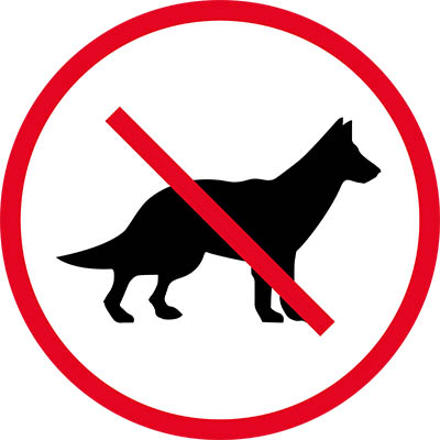 Haustiere verboten!